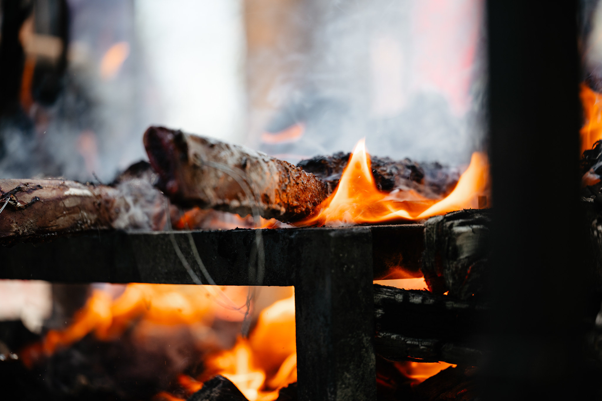 Coal and ember cooking — Global at the Mine